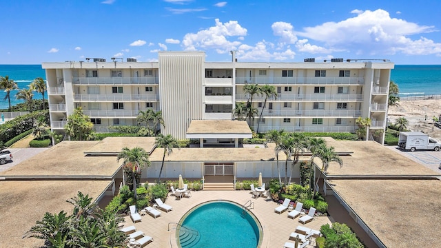 350 Beach Rd Unit 503, Tequesta, FL 33469 - community pool with a water view