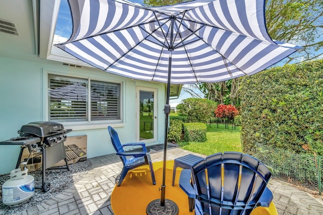 5 Slash Pine Dr, Boynton Beach, FL 33436 - view of patio / terrace with grilling area