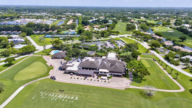 730 Greensward Ct Unit 107-J, Delray Beach, FL 33445 - view of property location with a golf club, a nearby body of water, and nearby suburban area