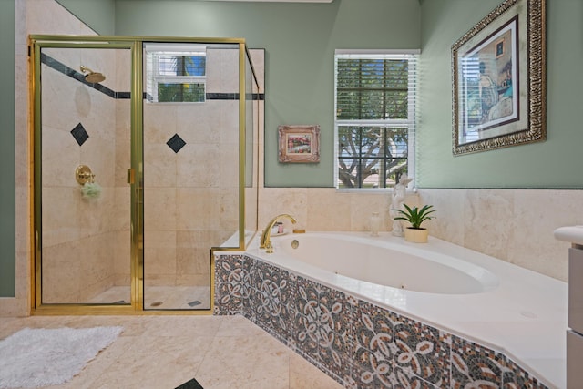 2 Firestone Cir, West Palm Beach, FL 33401 - full bath featuring a bath and a shower stall