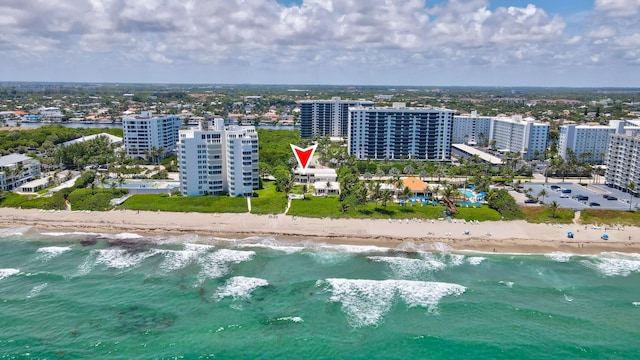 3401 S Ocean Blvd Unit 6, Highland Beach, FL 33487 - aerial view of expansive coastline
