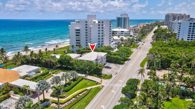 3401 S Ocean Blvd Unit 6, Highland Beach, FL 33487 - bird's eye view of a large body of water