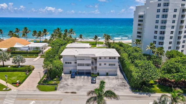 3401 S Ocean Blvd Unit 6, Highland Beach, FL 33487 - water view featuring stairs