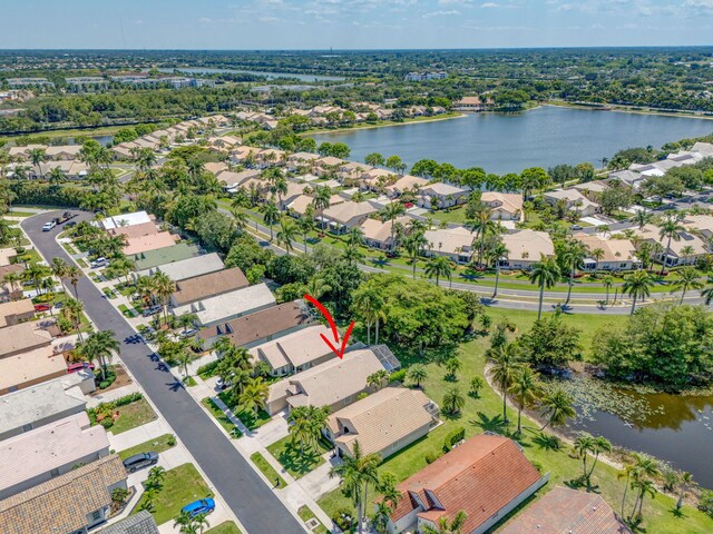 1833 Barnstable Rd, Wellington, FL 33414 - aerial view of property's location with a nearby body of water and nearby suburban area