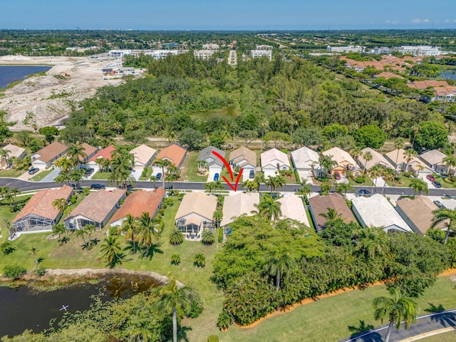 1833 Barnstable Rd, Wellington, FL 33414 - aerial overview of property's location featuring nearby suburban area and a nearby body of water