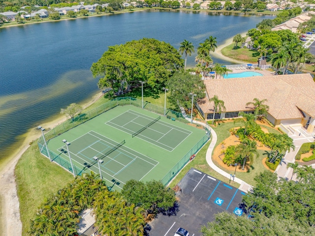 1833 Barnstable Rd, Wellington, FL 33414 - aerial view of a large body of water and a pool area