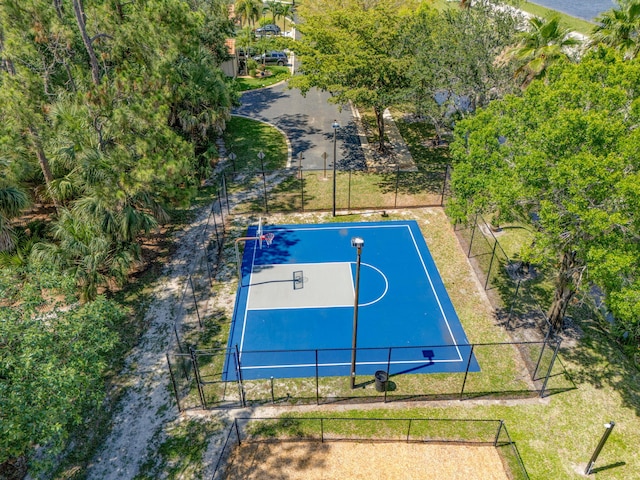 1833 Barnstable Rd, Wellington, FL 33414 - view of basketball court featuring community basketball court and a gate