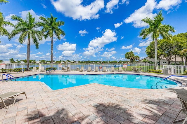 1833 Barnstable Rd, Wellington, FL 33414 - community pool with a patio