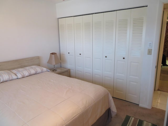 9233 SW 8th St Unit 207, Boca Raton, FL 33428 - bedroom with a closet and carpet floors