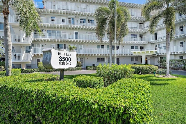3500 S Ocean Blvd Unit 308, South Palm Beach, FL 33480 - view of apartment building / complex