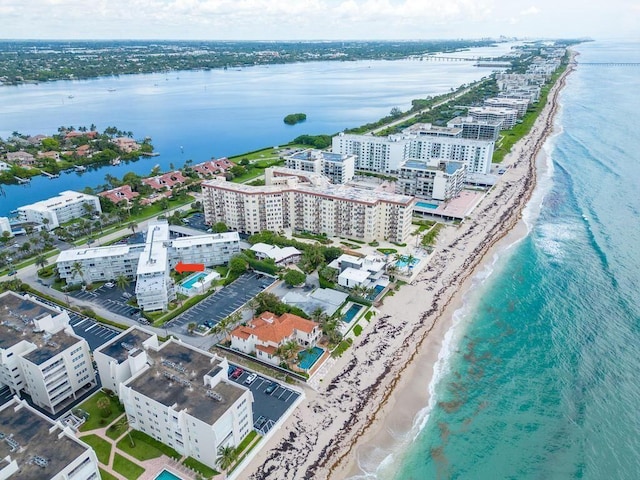 3500 S Ocean Blvd Unit 308, South Palm Beach, FL 33480 - bird's eye view of expansive beach