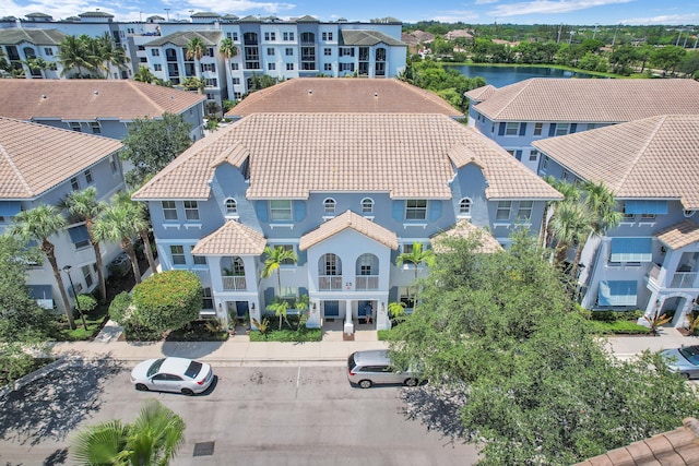 1246 Via De Fossi, Boynton Beach, FL 33426 - aerial perspective of suburban area featuring a large body of water