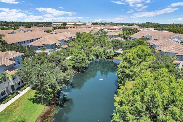 1246 Via De Fossi, Boynton Beach, FL 33426 - aerial perspective of suburban area featuring a large body of water