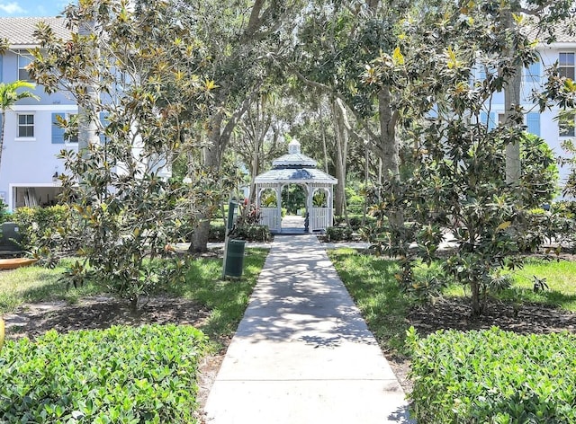 1246 Via De Fossi, Boynton Beach, FL 33426 - view of home's community with a gazebo