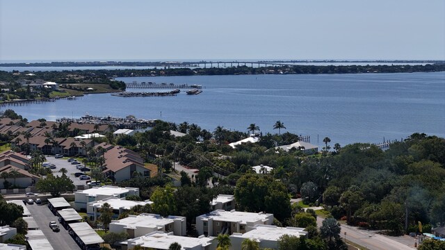 1560 NE 12th Ter Unit D9, Jensen Beach, FL 34957 - bird's eye view of a notable bridge and a nearby body of water