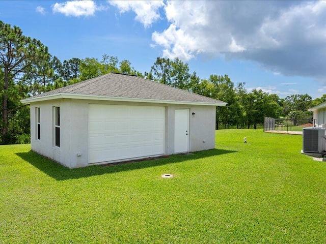 6575 NW Pomona Ct, Port Saint Lucie, FL 34983 - view of detached garage