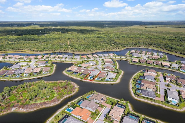 122 Cerulean Key Way, Jupiter, FL 33478 - view of property location featuring a forest, nearby suburban area, and a nearby body of water