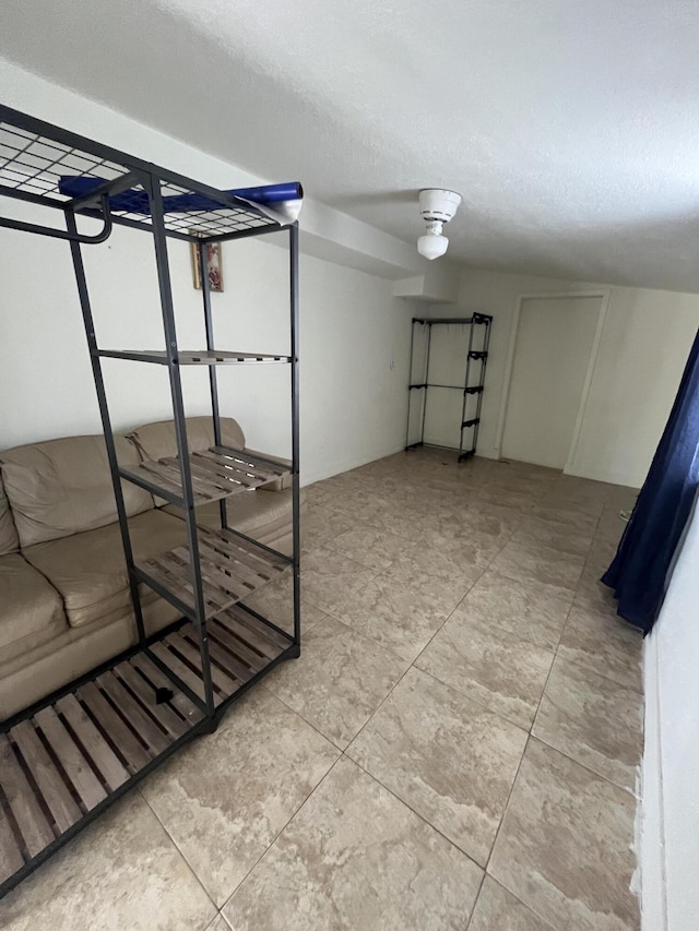 711 Fernwood Dr, West Palm Beach, FL 33405 - unfurnished living room with light tile patterned floors