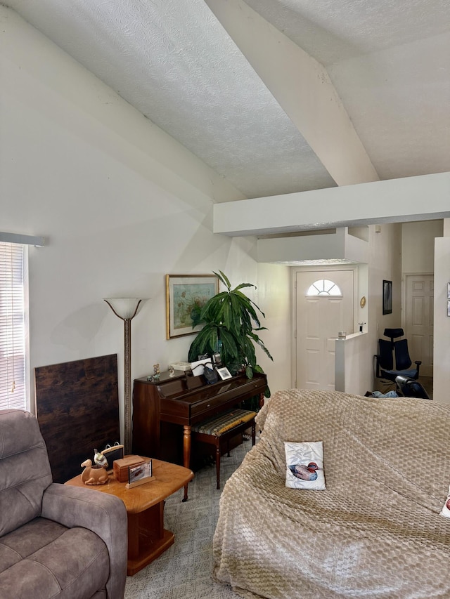 4050 Gator Trace Rd, Fort Pierce, FL 34982 - living area featuring lofted ceiling
