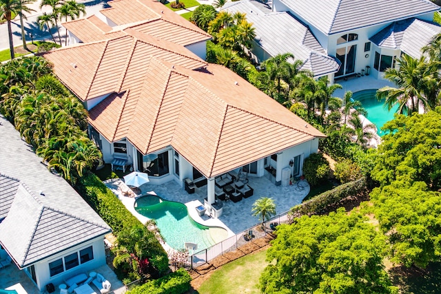 16313 Mira Vista Ln, Delray Beach, FL 33446 - view of subject property with a pool