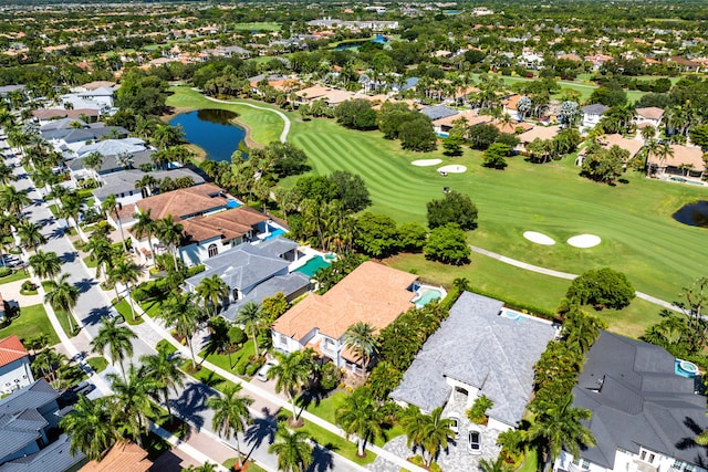 16313 Mira Vista Ln, Delray Beach, FL 33446 - view of property location featuring a golf course, nearby suburban area, and a nearby body of water