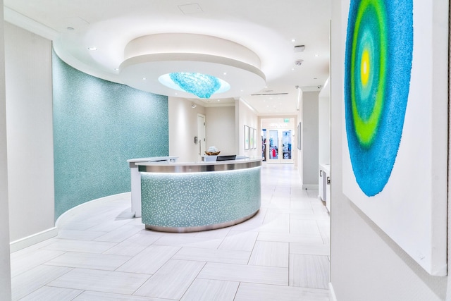 16313 Mira Vista Ln, Delray Beach, FL 33446 - reception area featuring recessed lighting