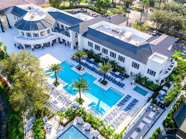 16313 Mira Vista Ln, Delray Beach, FL 33446 - view of subject property with a pool area