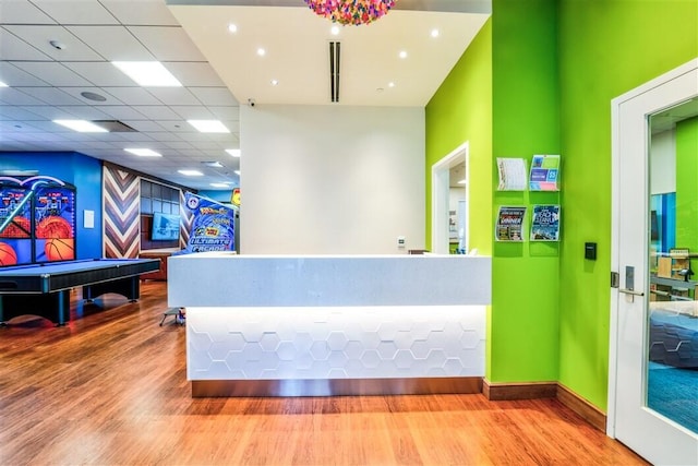 16313 Mira Vista Ln, Delray Beach, FL 33446 - reception area with pool table