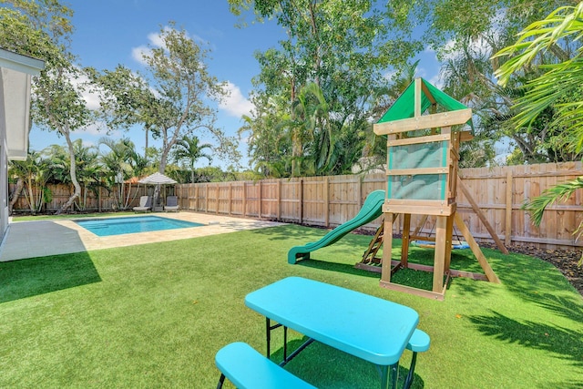 18428 Alydar Way, Boca Raton, FL 33496 - view of yard featuring a playground