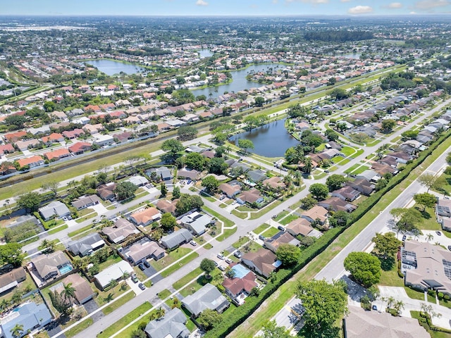 18428 Alydar Way, Boca Raton, FL 33496 - aerial overview of property's location with a large body of water and nearby suburban area