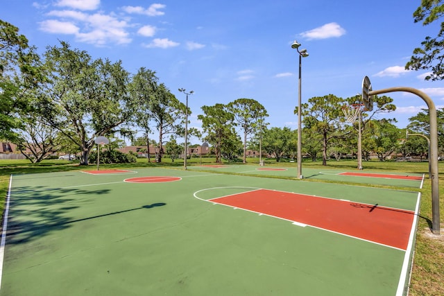 1518 15th Ln, Palm Beach Gardens, FL 33418 - view of sport court featuring community basketball court