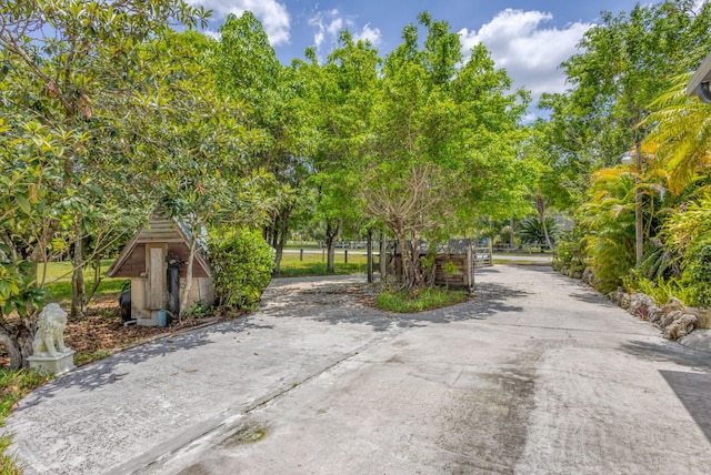 13705 Persimmon Blvd, The Acreage, FL 33411 - view of concrete driveway