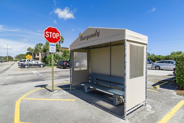 521 Saxony K, Delray Beach, FL 33446 - view of uncovered parking lot