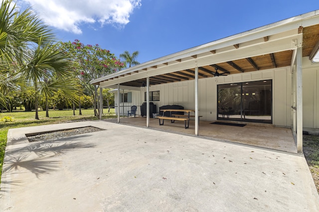 4972 S Kay St, Palm Beach Gardens, FL 33418 - view of patio featuring a grill