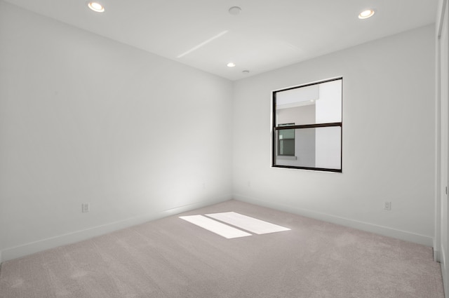 8342 Crystal Downs Ave, Boca Raton, FL 33434 - empty room with carpet, recessed lighting, and baseboards