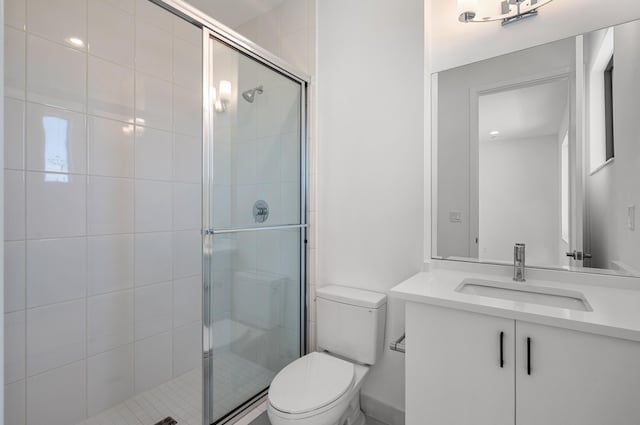 8342 Crystal Downs Ave, Boca Raton, FL 33434 - full bath featuring toilet, vanity, and a shower stall