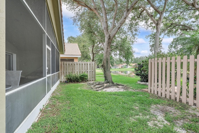 12092 Aprilia Dr, Boynton Beach, FL 33437 - view of yard featuring a water view