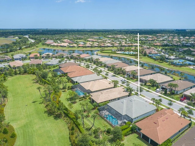 5082 Monroe Cir, Vero Beach, FL 32967 - aerial view of residential area featuring a nearby body of water