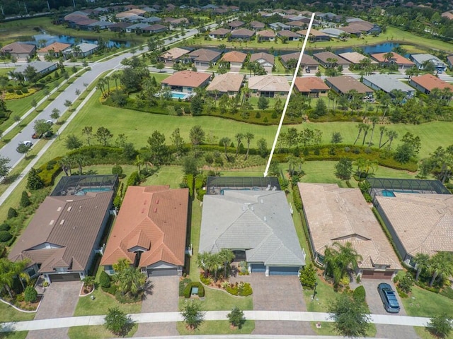 5082 Monroe Cir, Vero Beach, FL 32967 - aerial view of property and surrounding area with nearby suburban area and a nearby body of water