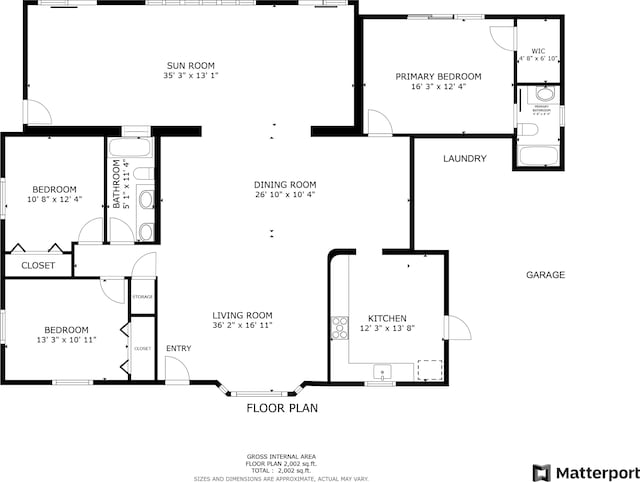 floor plan / room layout