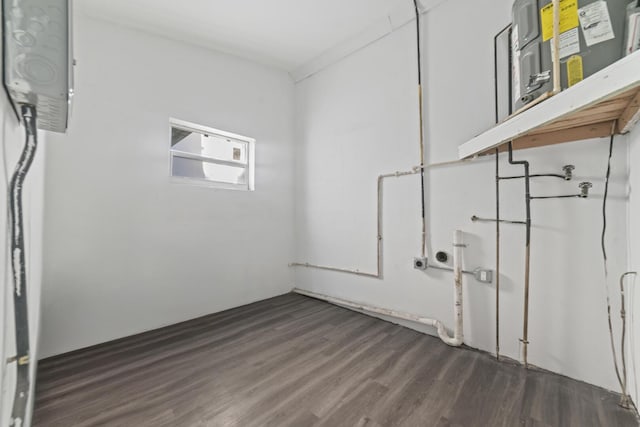 2232 SW 14th Ct, Fort Lauderdale, FL 33312 - laundry room with wood finished floors