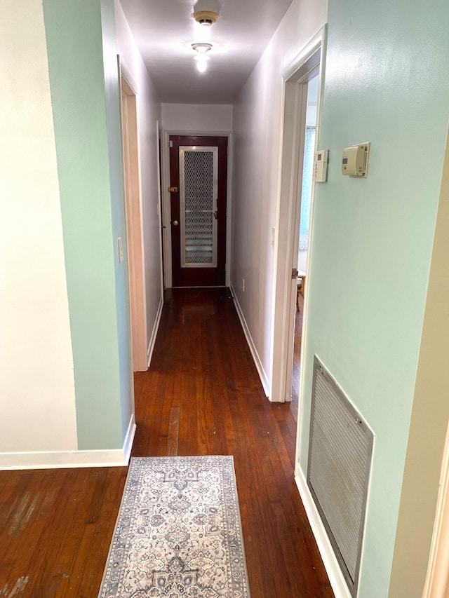 1120 S Federal Hwy, Lake Worth, FL 33460 - hall featuring hardwood / wood-style floors and baseboards