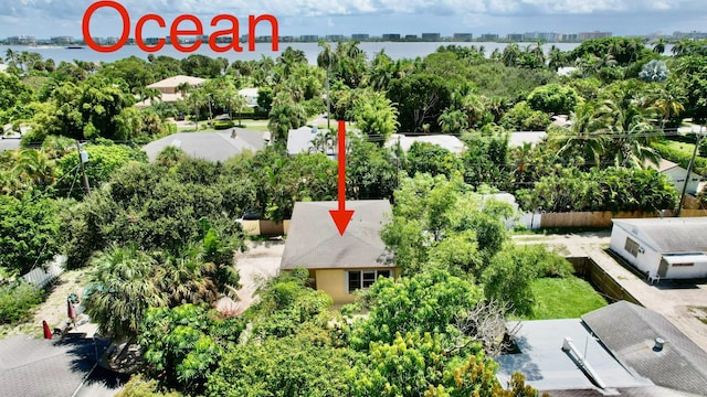 1120 S Federal Hwy, Lake Worth, FL 33460 - aerial view of a tree filled landscape