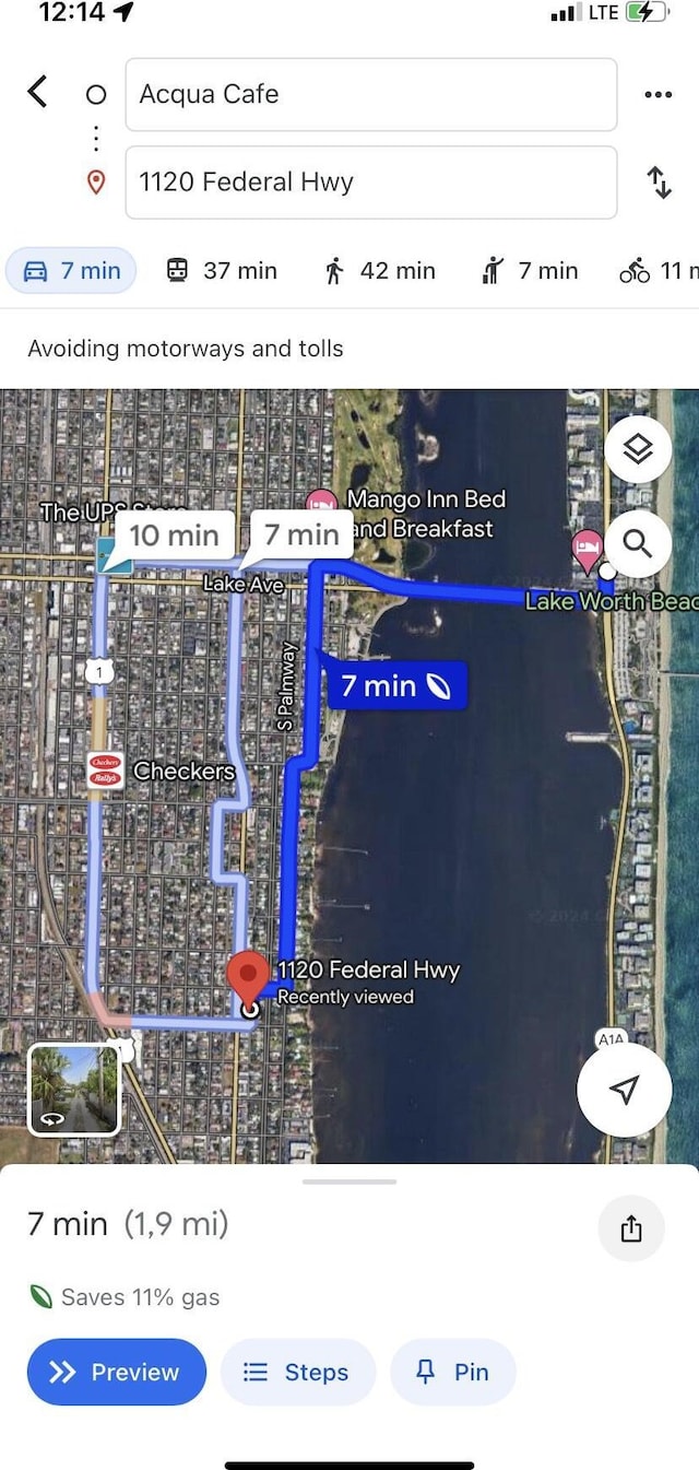1120 S Federal Hwy, Lake Worth, FL 33460 - map / location