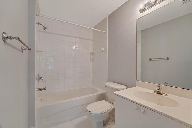 3810 N Jog Rd Unit 204, West Palm Beach, FL 33411 - full bath with toilet, vanity, and tub / shower combination