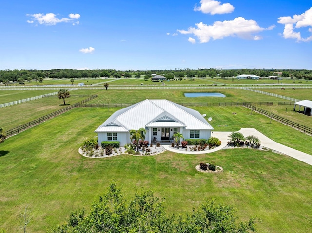 18102 Bridle Way, Port Saint Lucie, FL 34987 - aerial view of sparsely populated area featuring a pastoral area
