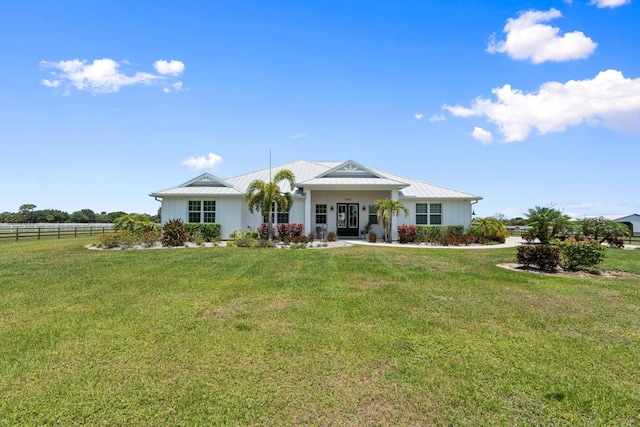 18102 Bridle Way, Port Saint Lucie, FL 34987 - ranch-style home with a standing seam roof and metal roof