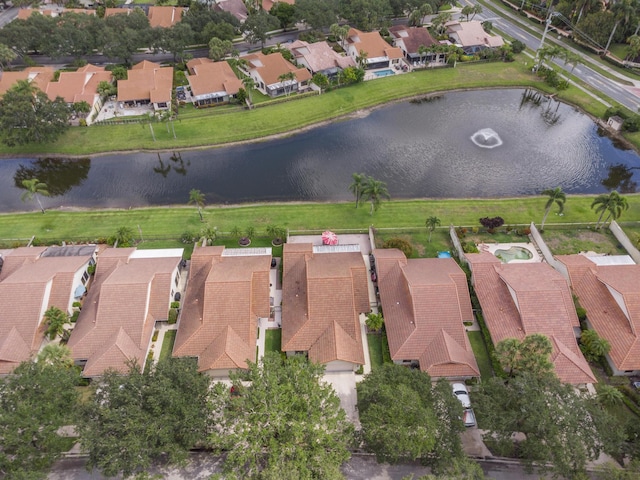 2855 Eagle Ln, West Palm Beach, FL 33409 - aerial view of property and surrounding area with nearby suburban area and a large body of water