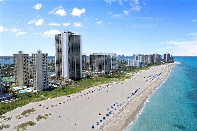 2800 N Ocean Dr Unit B-24D, Singer Island, FL 33404 - bird's eye view of expansive beach