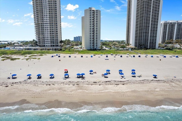 2800 N Ocean Dr Unit B-24D, Singer Island, FL 33404 - view of urban area with expansive beach